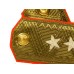 Погоны полевые ГЕНЕРАЛОВ - общевойсковых, артиллерии и танковых войск Красной Армии, обр. 1943 г.
